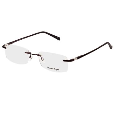 MemorEyes MEM1001 Men's Glasses - Black image number 2