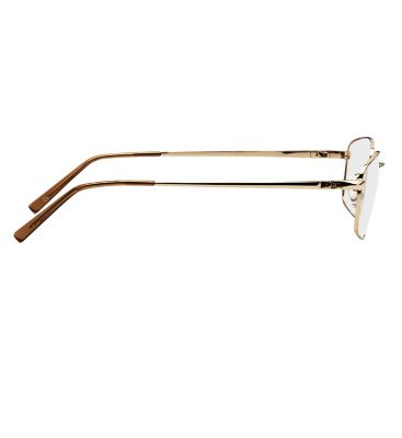 MemorEyes MEM1003 Men's Glasses - Gold image number 3