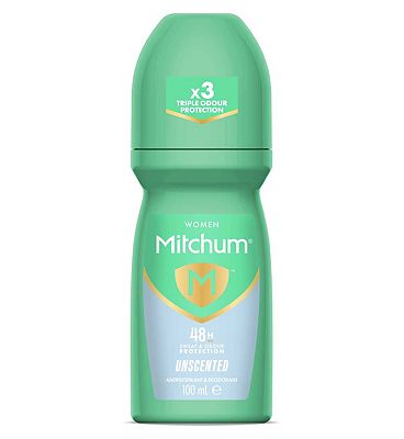 Mitchum Advanced Women 48HR Protection Unscented Anti-Perspirant & Deodorant 100ml