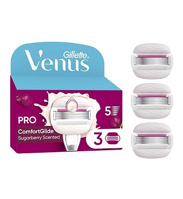 Gillette Venus & Olay Sugarberry Women’s 3 Razor Blade Refills