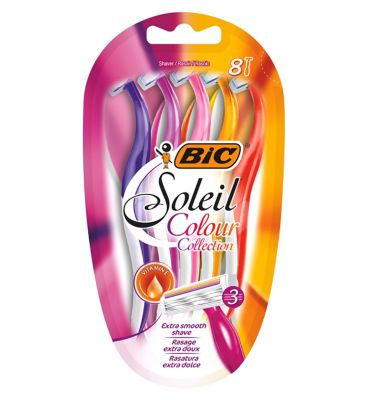 Bic Soleil Colour Collection Disposable Women’s Razors 8 Pack