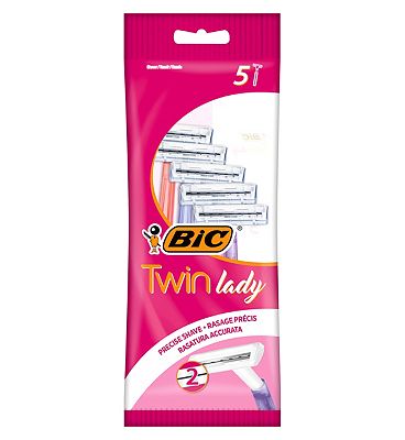 BIC Disposable Razor Twin Lady pouch 5 Pack