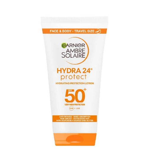 Ambre Solaire Mini Ultra-Hydrating Shea Butter Sun Protection Cream SPF50+ 50ml Travel