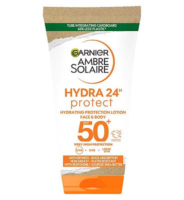 Garnier Ambre Solaire Protection Lotion High SPF 50 Face and Body 50ml