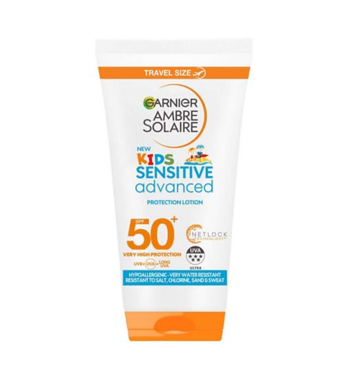 Garnier Ambre Solaire Kids Sensitive Sun Protection Lotion mini SPF50+ 50ml