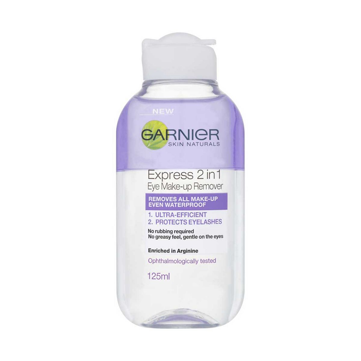 Garnier Skin Naturals 2In1 Eye Make Up Remover 125Ml