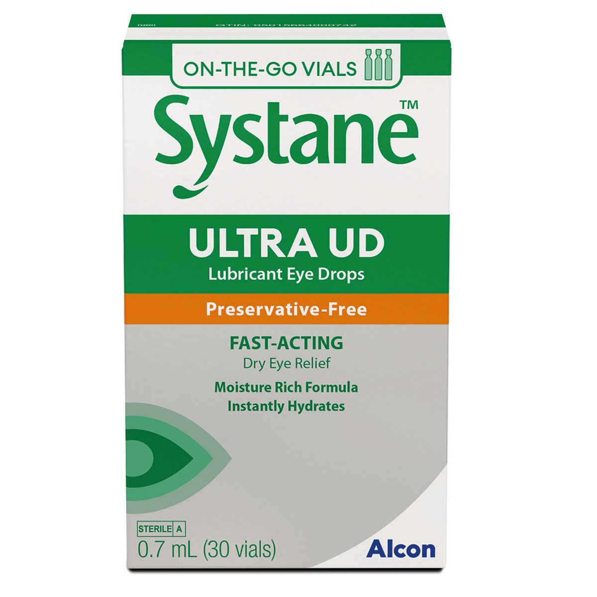 Systane Ultra Ud Lubricant Eye Drops - 30 Vials 0.7Ml Each
