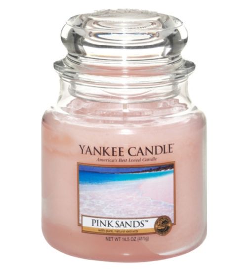Yankee Candle Classic Medium Jar Candle in Pink Sands