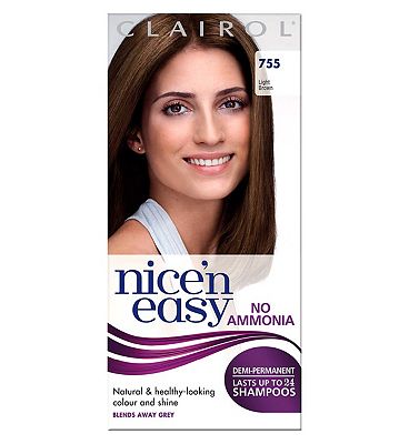 Nice'n Easy No-Ammonia Shade 755 Light Brown Hair Colour