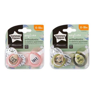 tommee tippee dummies 18 months plus