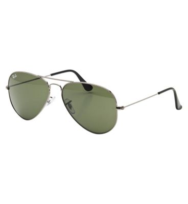 Ray-Ban 0RB3025 Unisex Sunglasses - Gunmetal image number 2