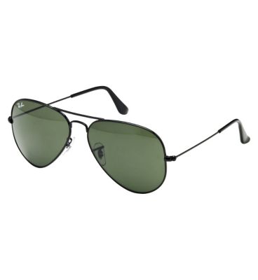 Ray-Ban 0RB3025 Unisex Sunglasses - Black image number 2
