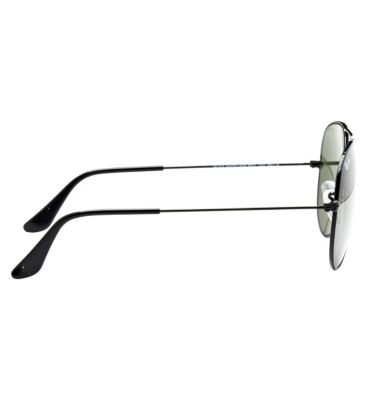 Ray-Ban 0RB3025 Unisex Sunglasses - Black image number 3