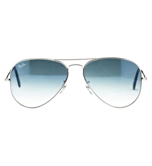 Ray-Ban 0RB3025 Unisex Sunglasses - Silver