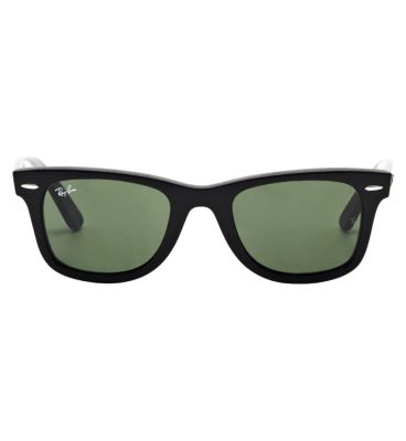 Ray Ban Unisex Black Wayfarer Prescription Sunglasses Black 0rb2140 Boots