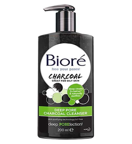 Bioré Deep Pore Charcoal Cleanser 200ml