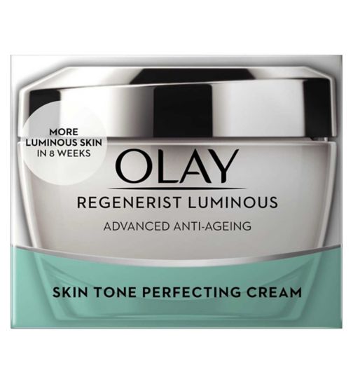 Olay Regenerist Luminous Anti-Ageing Skin Tone Perfecting Moisturiser 50ml
