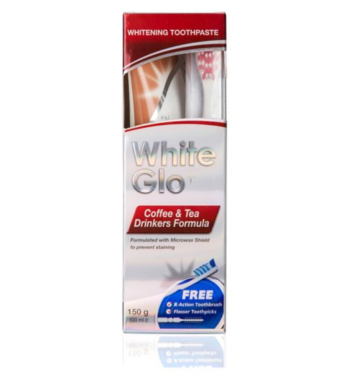 White Glo Coffee & Tea Drinkers Formula Whitening Toothpaste 100ml