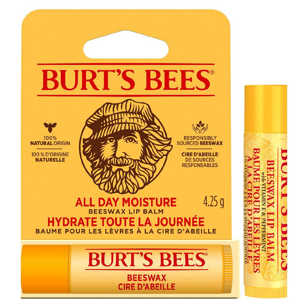 Burt's Bees Beeswax Lip Balm 4.25g