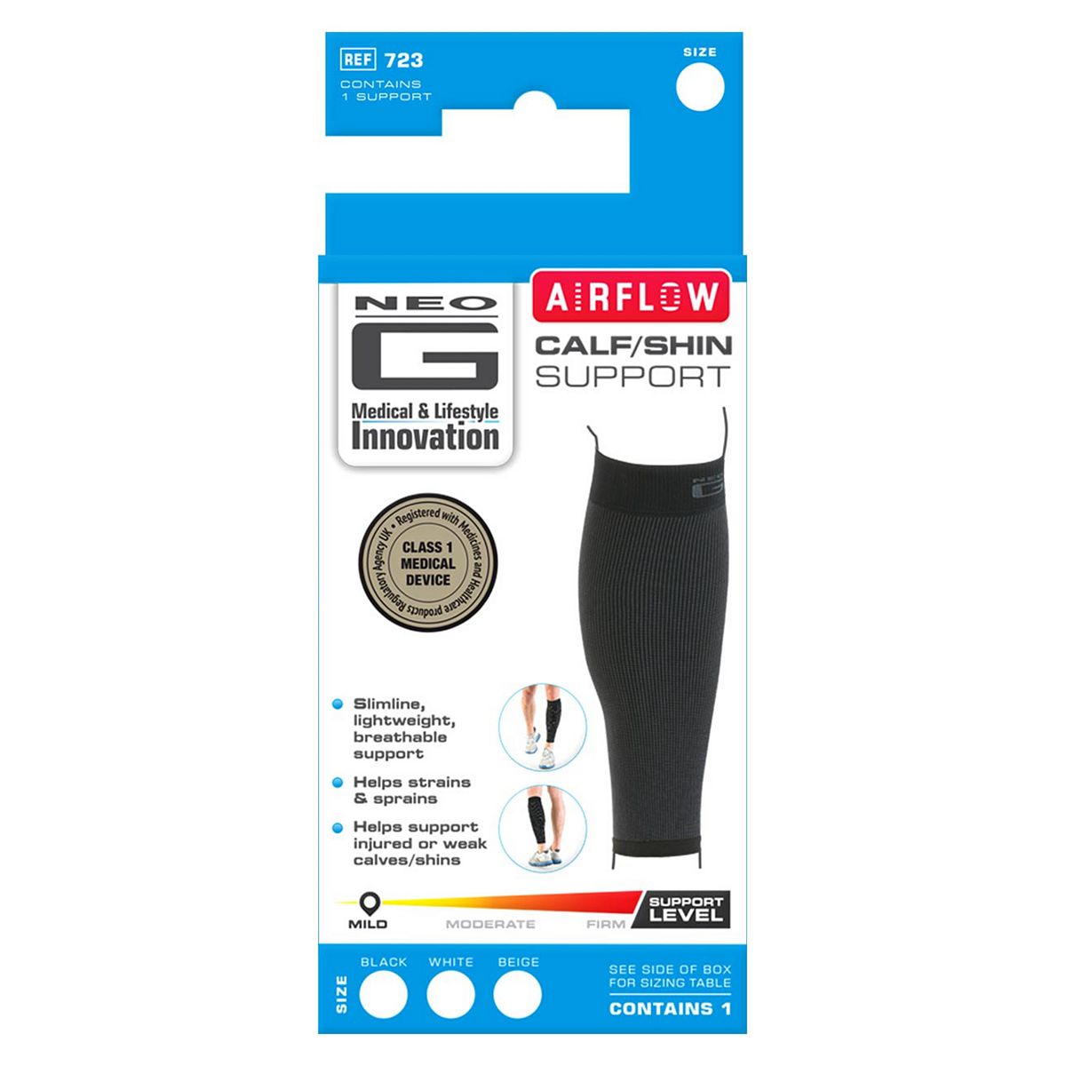 Neo G Airflow Calf/shin Support - Medium