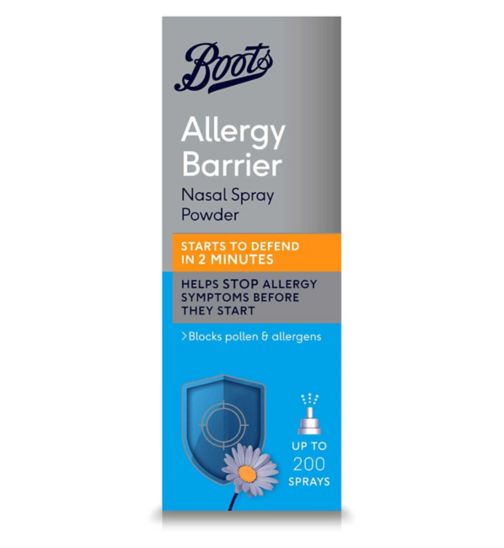Boots Allergy Barrier Nasal Spray 800mg - up to 200 sprays