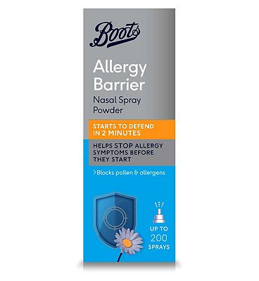 Boots Allergy Barrier Nasal Spray 800mg