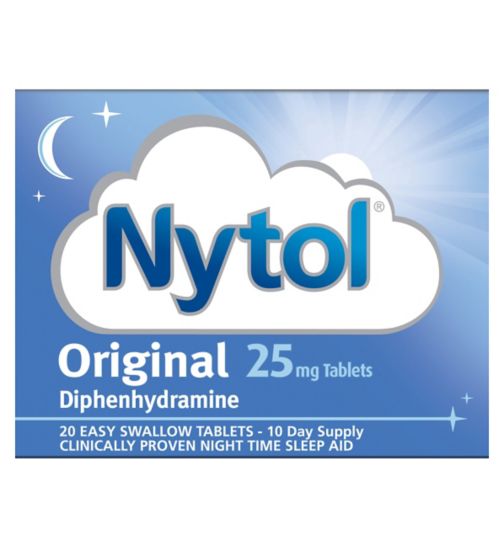Nytol Original Tablets 25mg - 20 Tablets