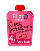 Ella's Kitchen Organic Sweet Potatoes First Tastes Baby Food Pouch 4+ Months 70g