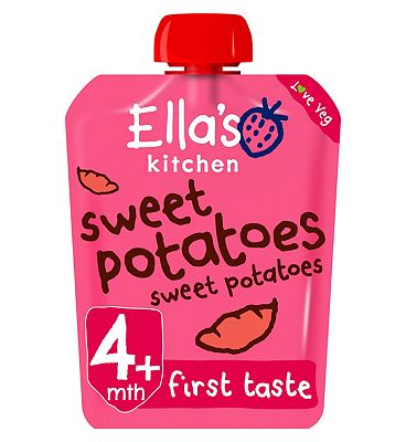 Ella's Kitchen Sweet Potatoes Stage 1 from 4 Months 70g