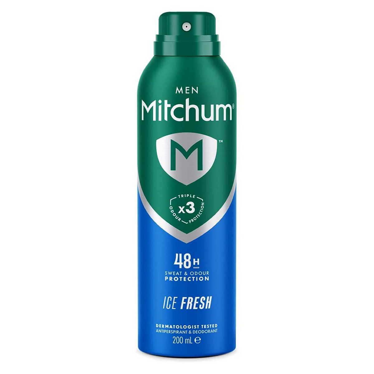 Mitchum Men Triple Odor Defense Ice Fresh200 Ml, 200Ml