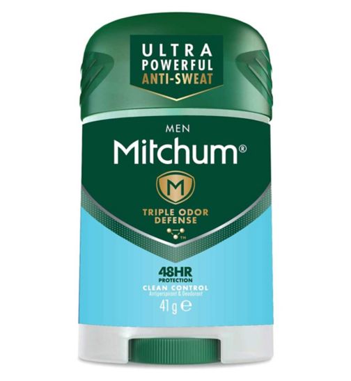 Mitchum Men Clean Control Anti-Perspirant & Deodorant 41g