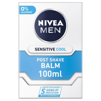 Nivea Men Sensitive Cooling Post Shave Balm with 0% Alcohol 100ml