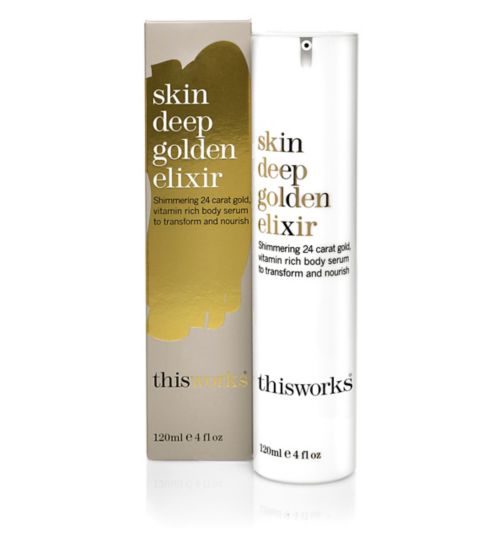 This Works Skin Deep Golden Elixir Body Serum 120ml