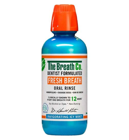 The Breath Co Alcohol Free Mouthwash Icy Mint - 500ml