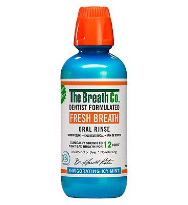 The Breath Co. Fresh Breath Oral Rinse Icy Mint 500ml