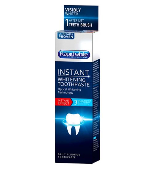 Bianca's Beauty Blog: Rapid White Instant Whitening Toothpaste
