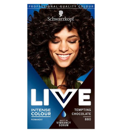 Schwarzkopf LIVE Tempting Chocolate 880 Permanent Hair Dye