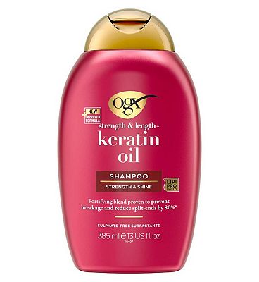 OGX Anti-Breakage Keratin Oil Shampoo 385ml