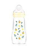 MAM Feel Good Glass Bottle 260ml - White