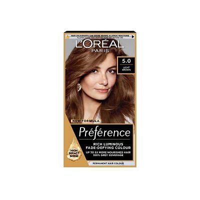 L'Oreal Preference Infinia 5 Palma Natural Light Brown Hair Dye