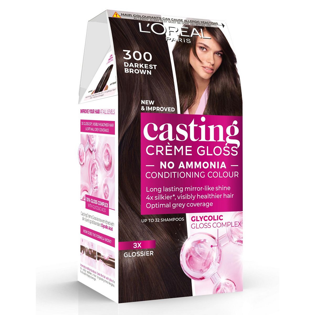 Loreal L'oreal Paris Casting Crème Gloss 300 Darkest Brown