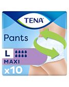 TENA Incontinence Pants Maxi Large - 10 pack