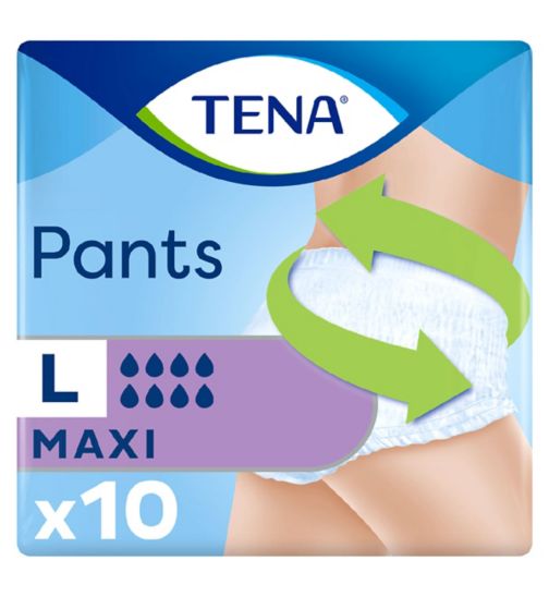 TENA Incontinence Pants Maxi Large - 10 pack