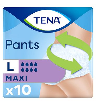 TENA Pants Maxi - Large L 10s