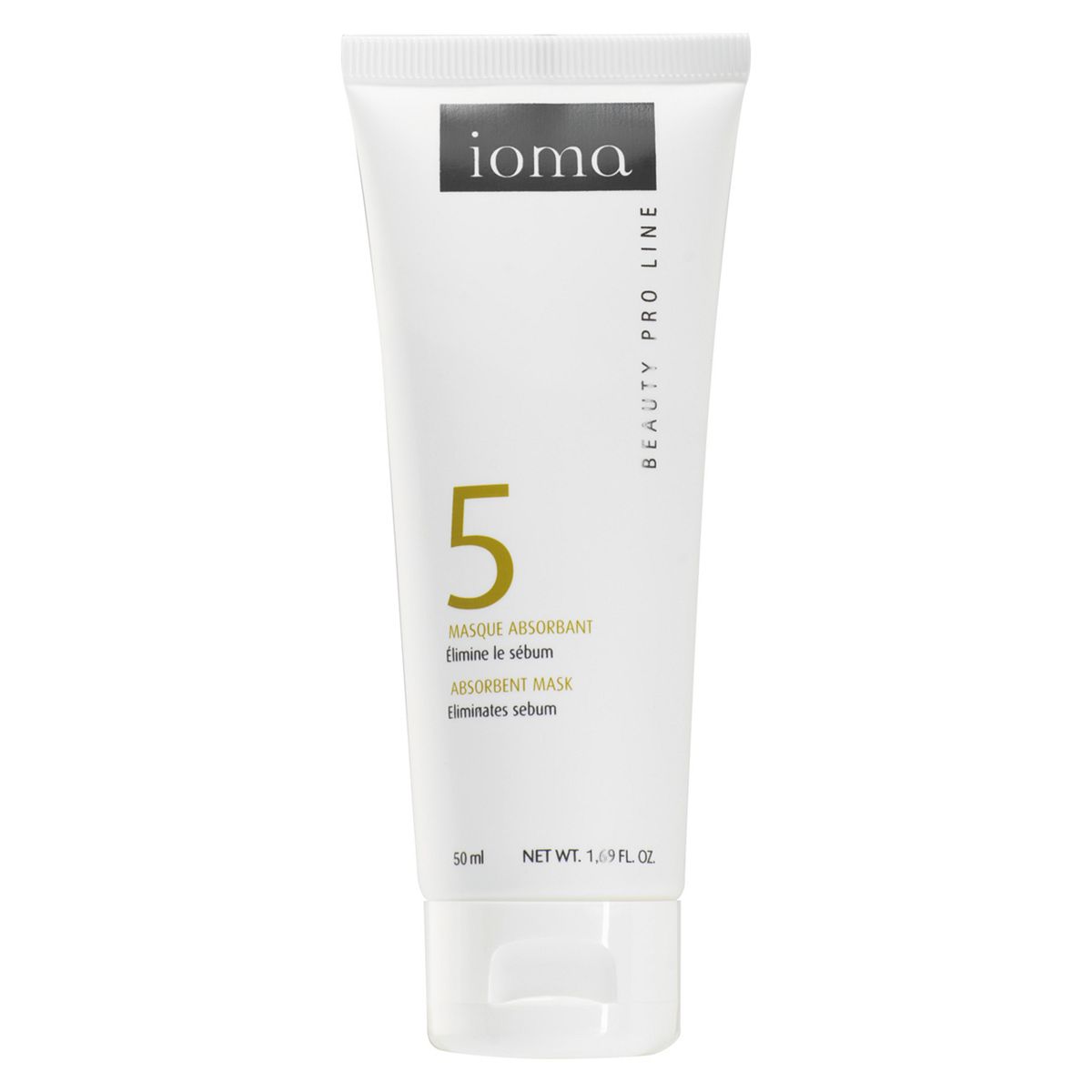Ioma Absorbent Mask 50 Ml - Reduction Of Sebum Excess, Purification