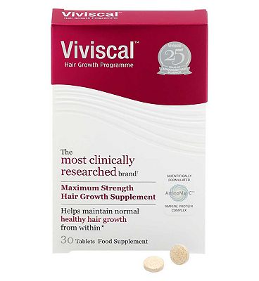 Viviscal Max Strength supplement 30 tablets