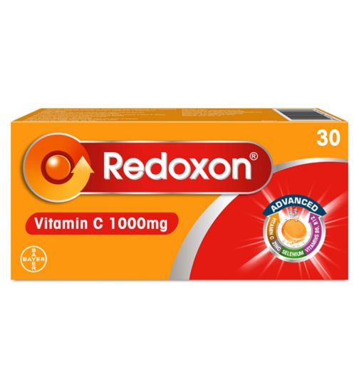 Redoxon Orange Immune Support Vitamin C 30 Tablets
