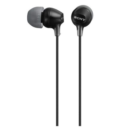 Sony EX15 In-ear Headphones- Black