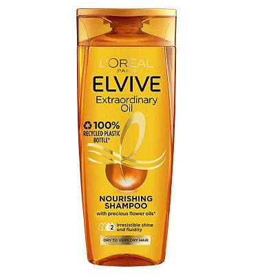 Elvive Extraordinary Oil Shampoo Dry Hair 250ml - Boots