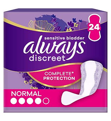 Always Discreet Incontinence Liners x 24